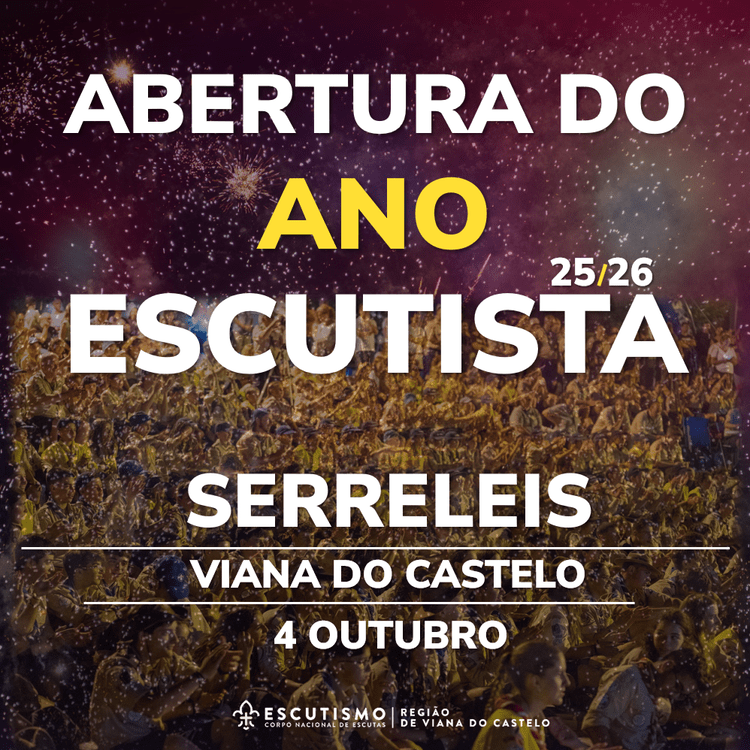 Abertura do Ano Escutista