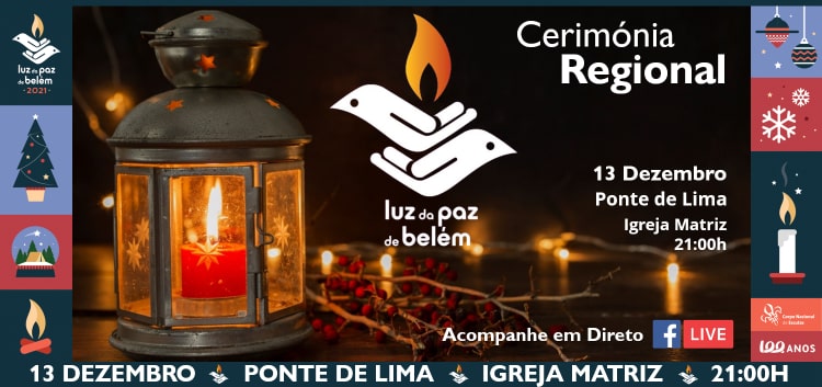 Luz da Paz de Belém 2021