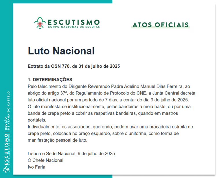 Luto Nacional